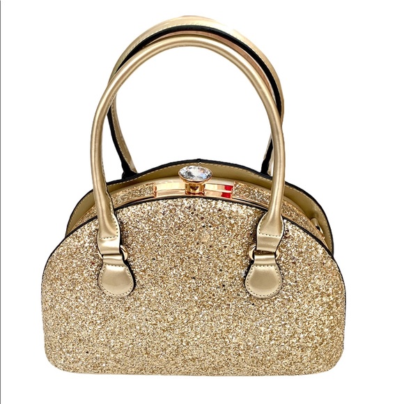 Handbag Republic Gold Glitter Handbag - Picture 3 of 10